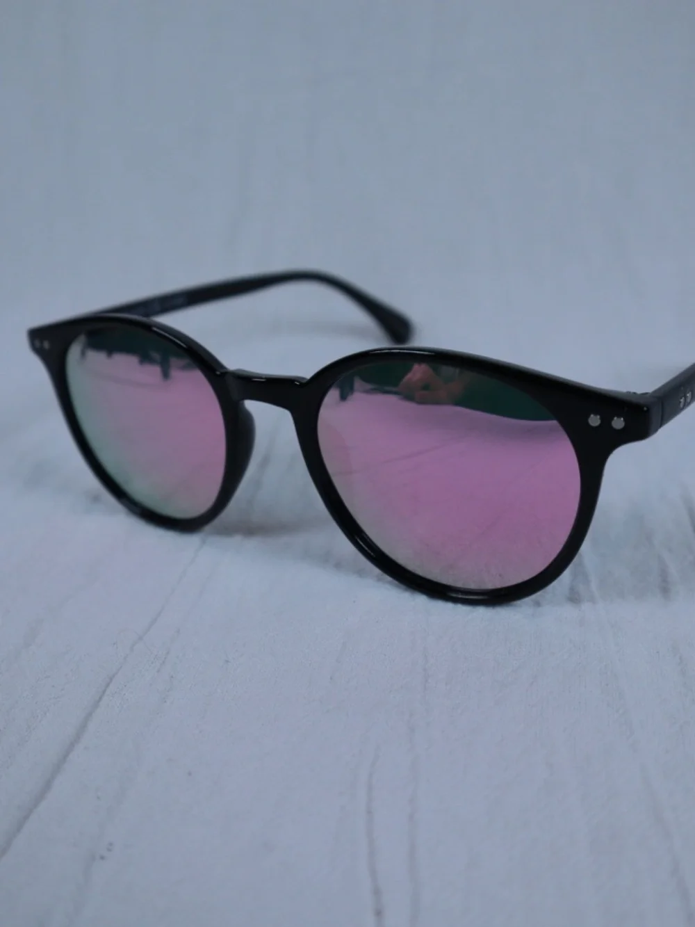 Pair of 2 SOJOS Small Round Classic Polarized Sunglasses for Women UV400 Lens